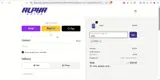 Alpha Supps coupon verification screenshot