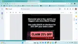 USA25 coupon verification screenshot