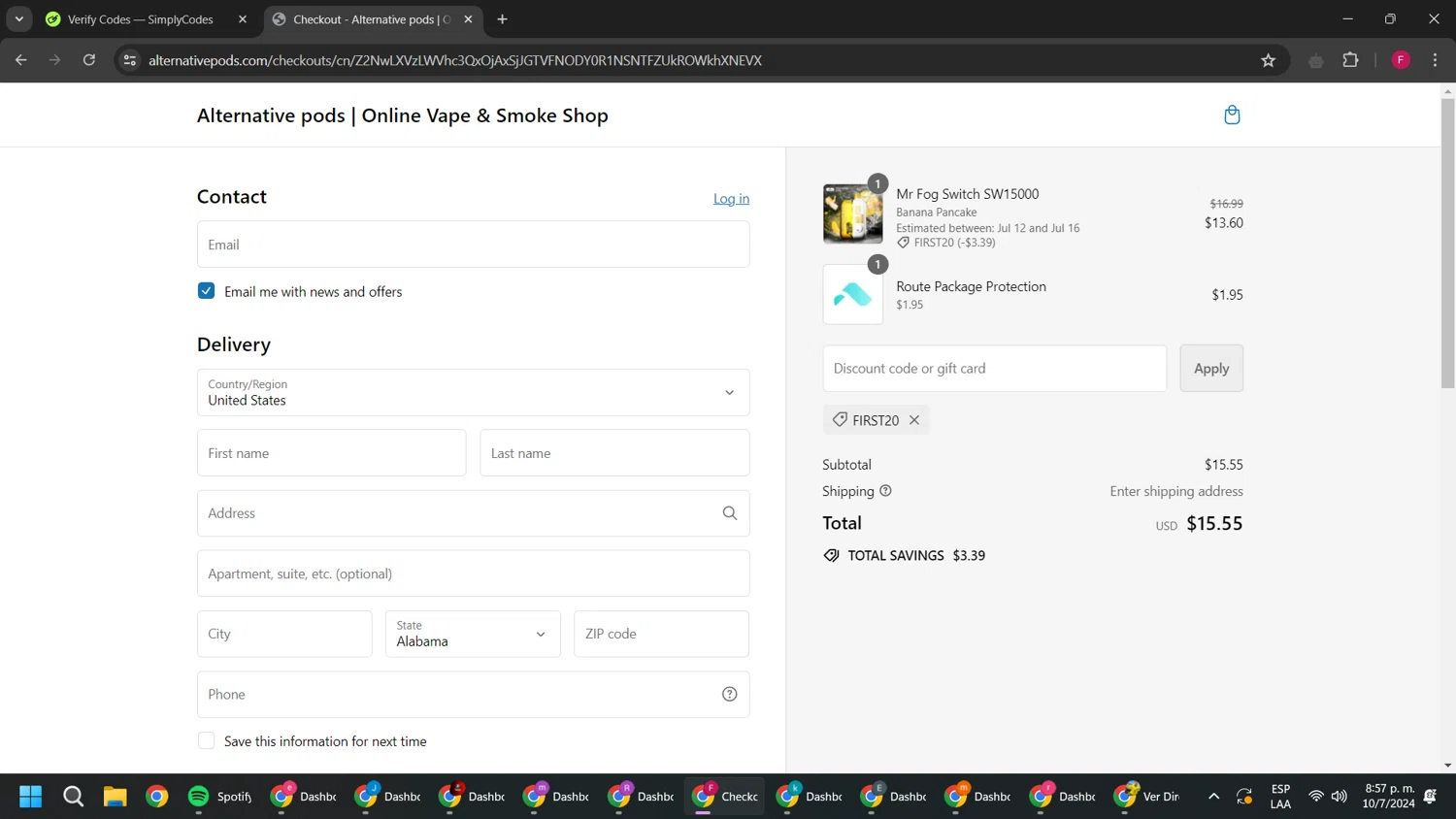 Alternative Pods Promo Codes 40 Off July 2024