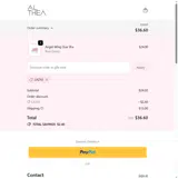 Althea coupon verification screenshot
