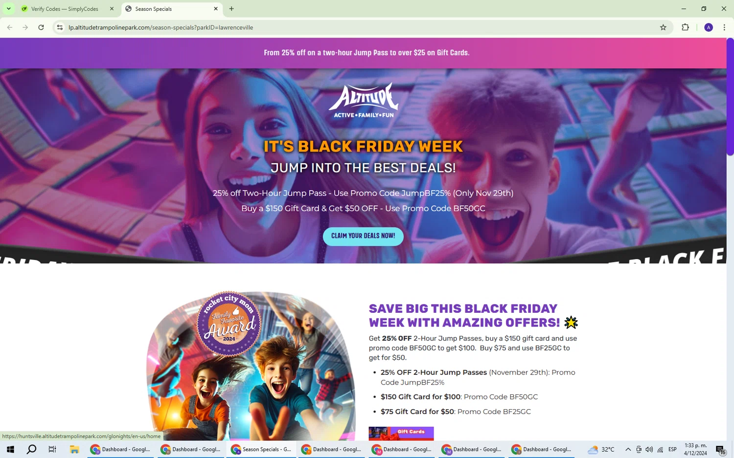 Altitude Trampoline Park Promo Codes 25 Off December 2024