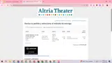 Altria Theater coupon verification screenshot