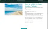 Alua Hotels coupon verification screenshot