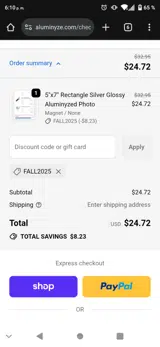BOO40 coupon verification screenshot