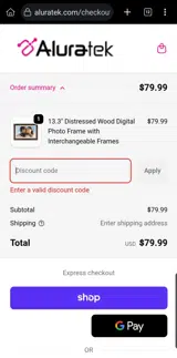 VDAY26 coupon verification screenshot