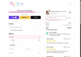 Aly Jean Boutique coupon verification screenshot