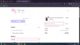 Aly Jean Boutique coupon verification screenshot
