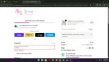 Aly Jean Boutique coupon verification screenshot