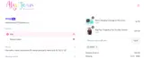 Aly Jean Boutique coupon verification screenshot