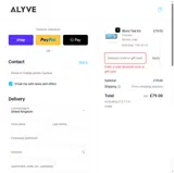 SPRING25 coupon verification screenshot