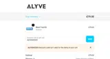 ALYXSH2325 coupon verification screenshot