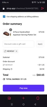 AMAKA Africa coupon verification screenshot