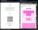 BOGO50 coupon verification screenshot