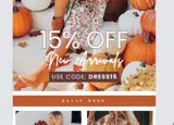 dress15 coupon verification screenshot