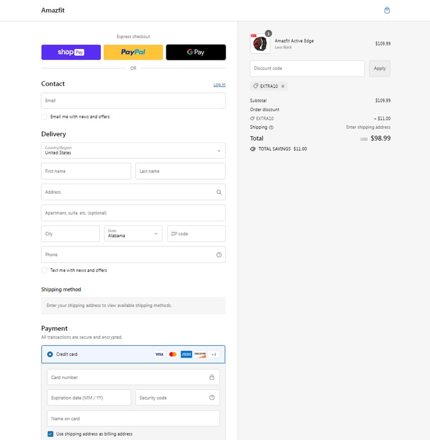 how to use Amazfit coupons