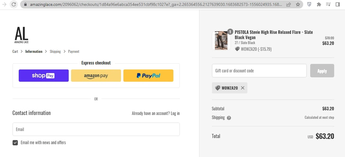 Amazing Lace Discount Codes 20 Off Coupon Codes in August 2024