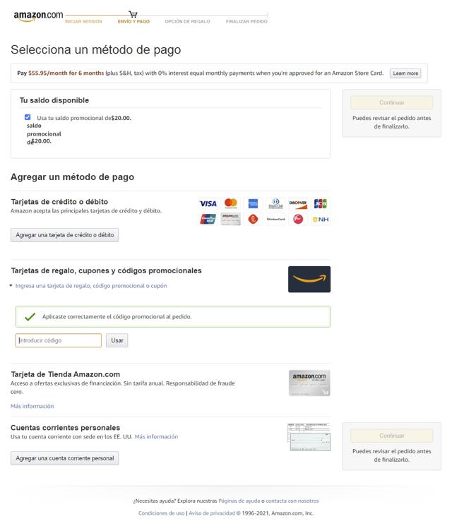 Amazon Kindle checkout page showing Amazon Kindle promo code box | Screenshot taken by SimplyCodes community member on Jan 12, 2022