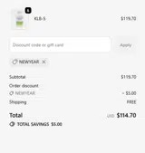 Ambari Nutrition coupon verification screenshot