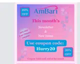 Ambari Nutrition coupon verification screenshot