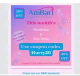 Ambari Nutrition coupon verification screenshot