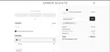 AMBERSCEATS10 coupon verification screenshot