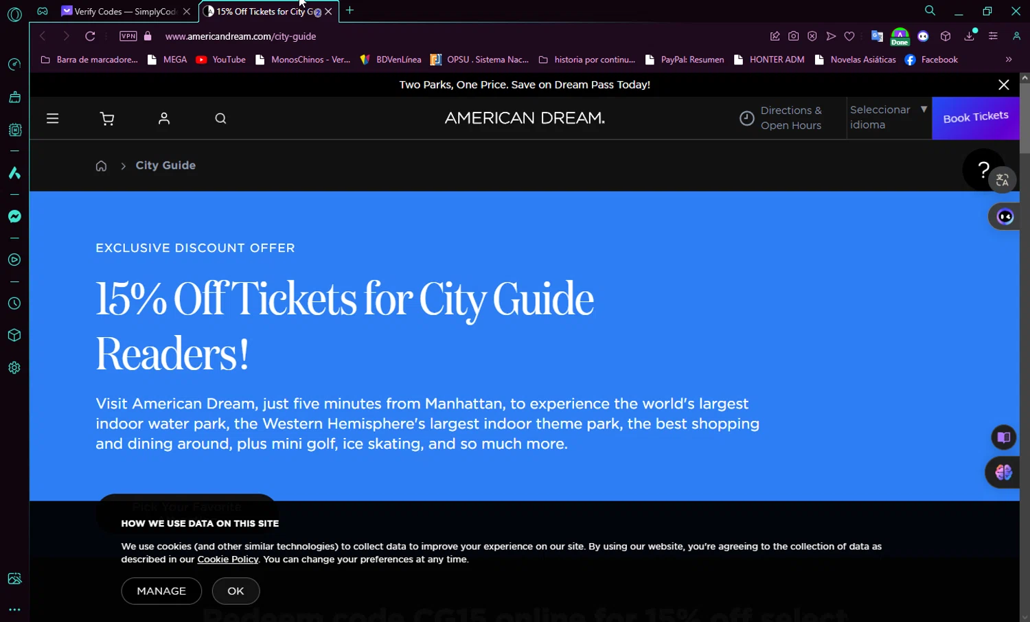 American Dream Promo Codes 20 Off July 2024