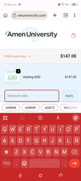 NEWYEAR15 coupon verification screenshot