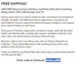 hickory800 coupon verification screenshot