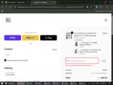 Leather15 coupon verification screenshot