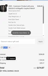 TOPPS coupon verification screenshot