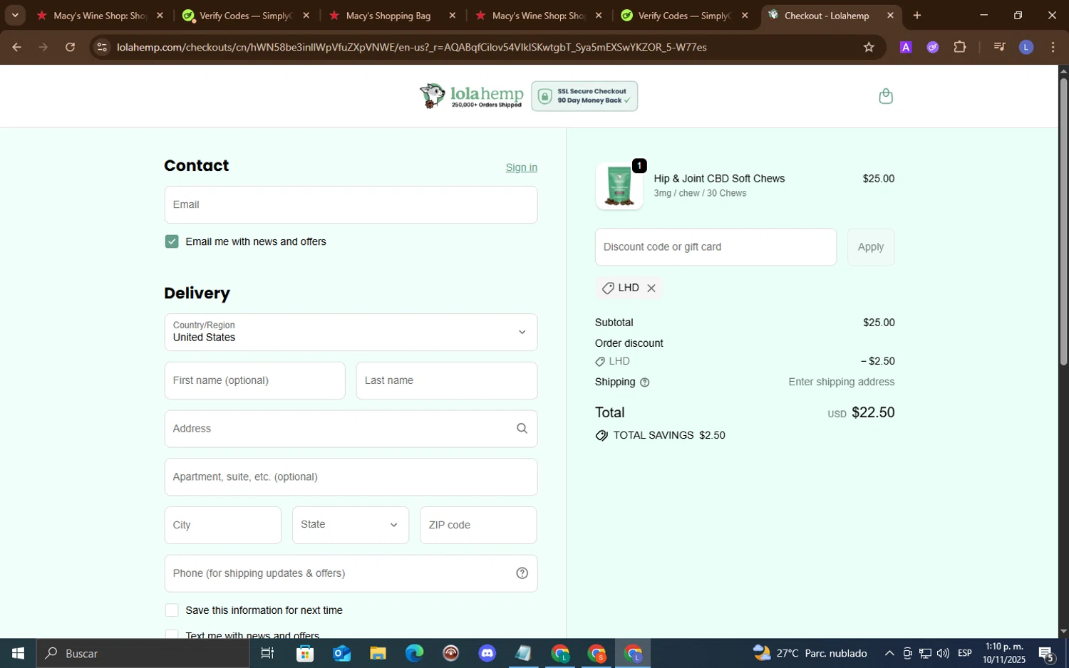 American Board coupon code screenshot showing code teach150 applied at American Board checkout page. Uploaded by SimplyCodes community member LuckyEagle5535 on Nov 14, 2025