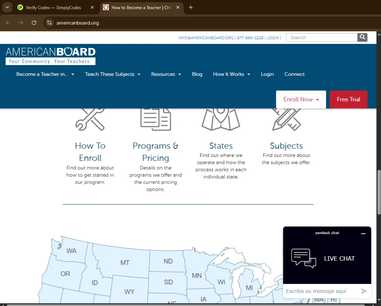 American Board coupon code screenshot showing code THANKFUL350 applied at American Board checkout page. Uploaded by SimplyCodes community member ExtraordinaryGuardian7753 on Jan 20, 2026