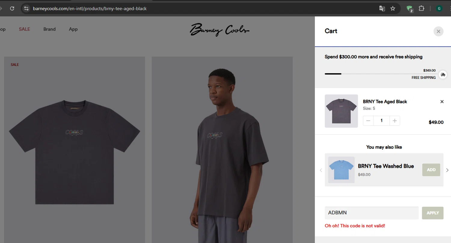 American Board coupon code screenshot showing code LOVE300 applied at American Board checkout page. Uploaded by SimplyCodes community member Kony24 on Mar 23, 2025
