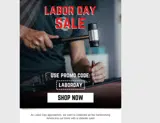 laborday coupon verification screenshot