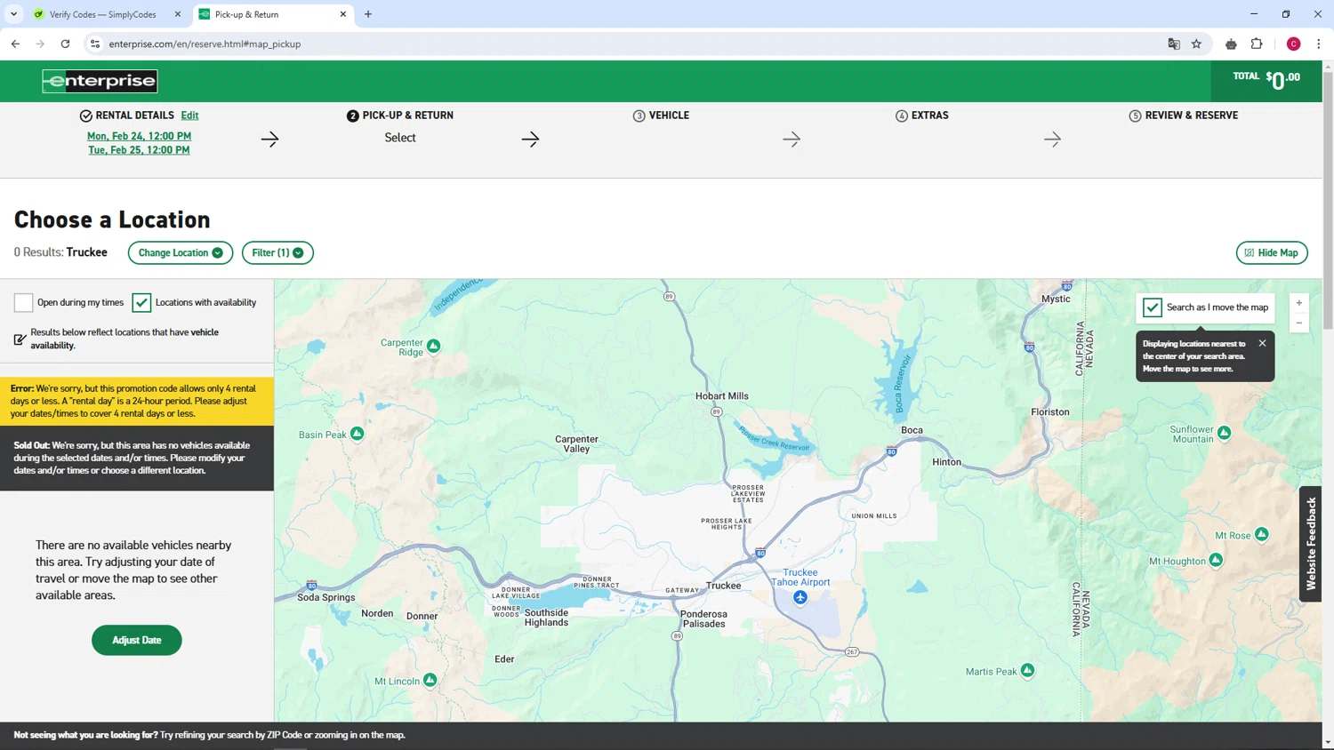 American Deli checkout page showing American Deli promo code box | Screenshot taken by SimplyCodes community member on Feb 23, 2025