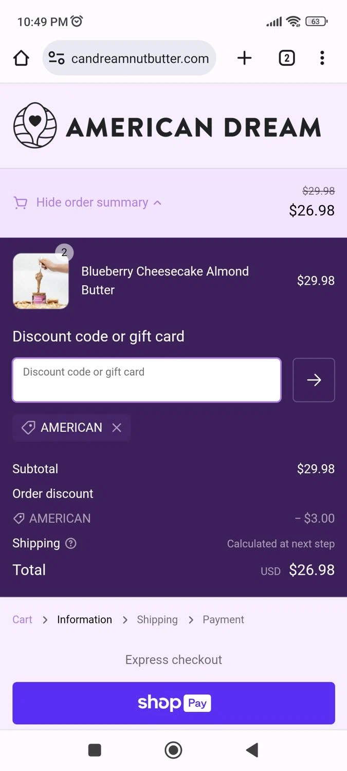 American Dream Nut Butter Coupons 10 Off October 2024