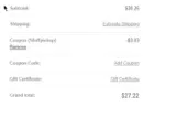 American Wholesale Fireworks coupon verification screenshot