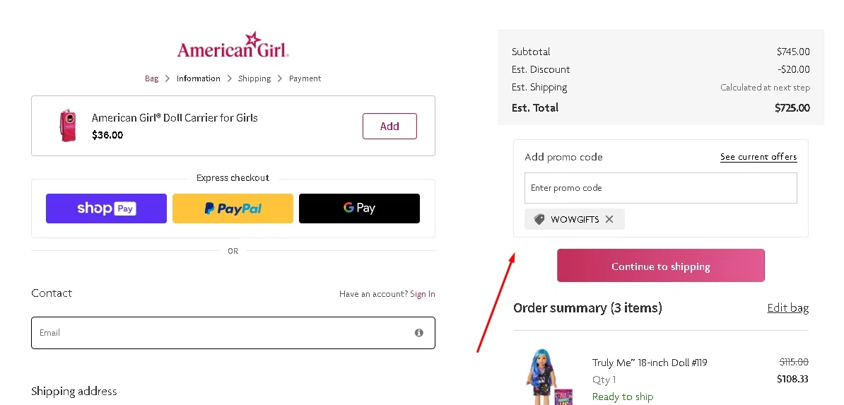 American Girl Promo Codes 15 Off September 2024