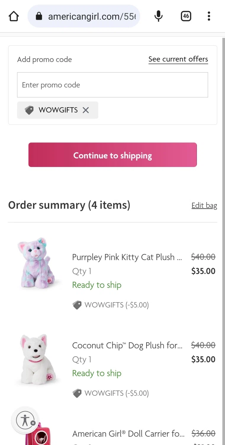 American Girl Promo Codes 25 Off November 2024