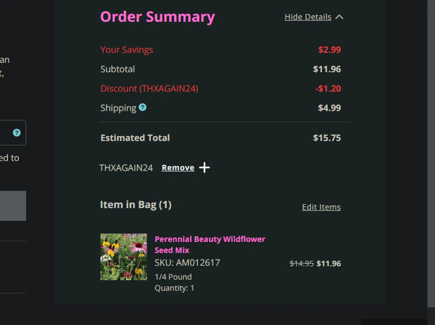 American Meadows Coupons 5 Off October 2024