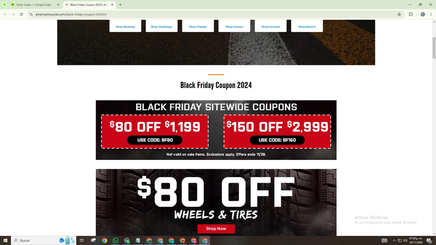 how to use American Muscle coupons