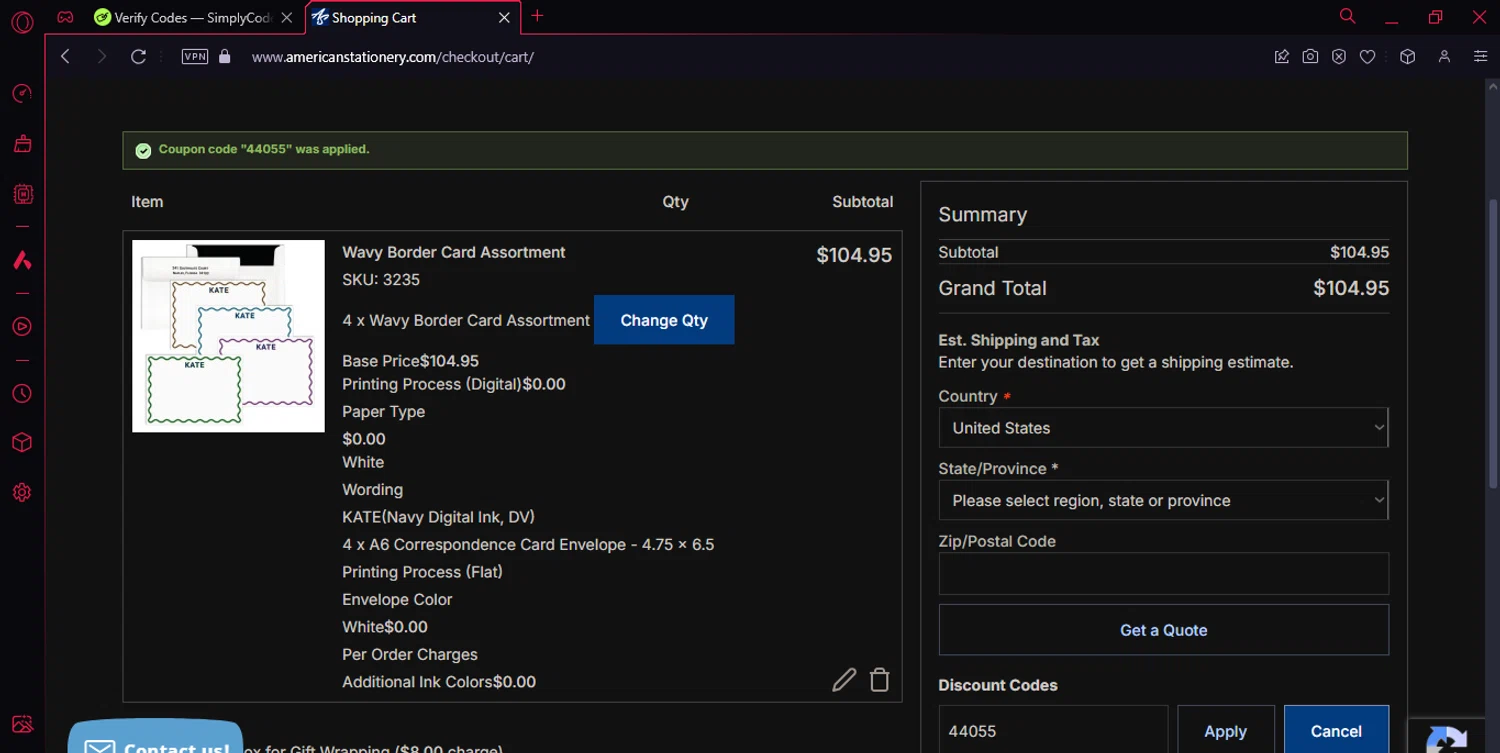 American Stationery Coupon Codes 15 Off September 2024