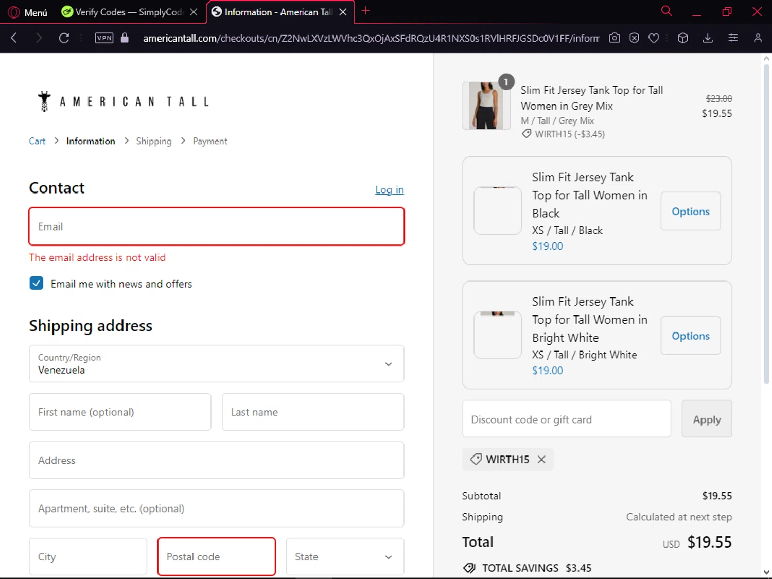 American Tall Promo Codes 25 Off May 2024