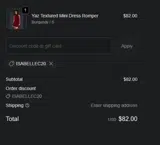 American Threads coupon verification screenshot