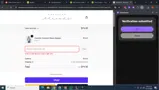 American Threads coupon verification screenshot