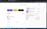 American Threads coupon verification screenshot