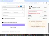 American Threads coupon verification screenshot