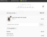 American Threads coupon verification screenshot