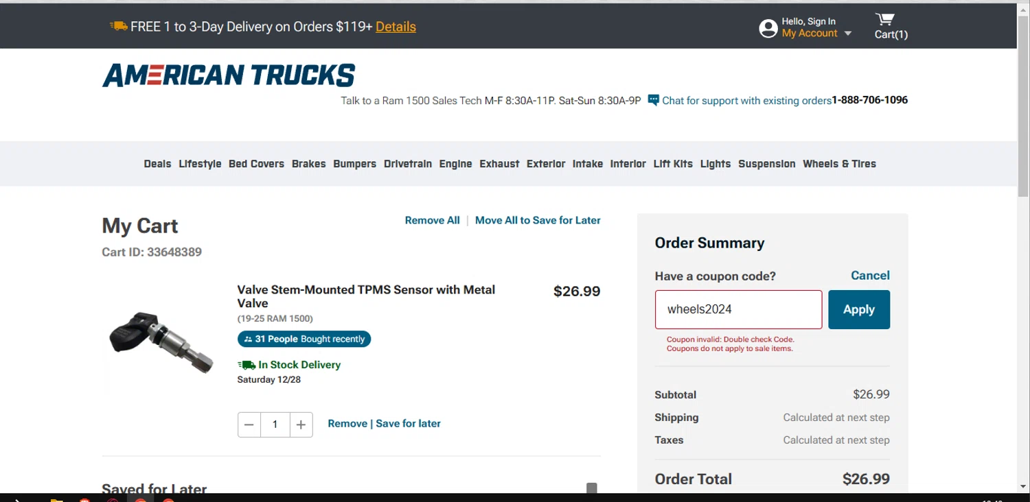 AmericanTrucks Discount Codes 5 Off January 2025