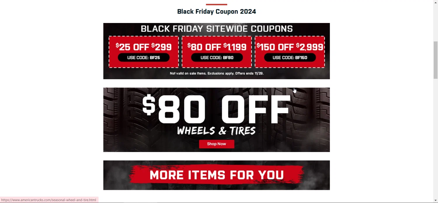 how to use American Trucks coupons